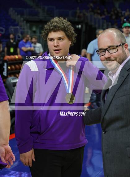 Thumbnail 2 in Graford @ Benjamin (UIL 1A Basketball State Semifinal Medal Ceremony) photogallery.