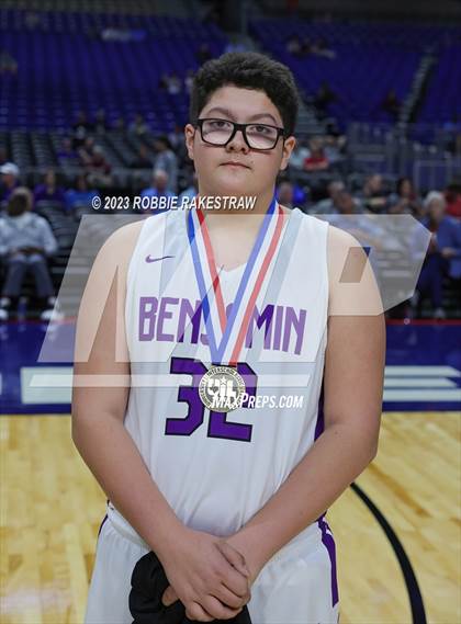 Thumbnail 3 in Graford @ Benjamin (UIL 1A Basketball State Semifinal Medal Ceremony) photogallery.