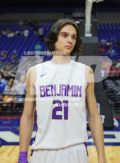 Thumbnail 2 in Graford @ Benjamin (UIL 1A Basketball State Semifinal Medal Ceremony) photogallery.