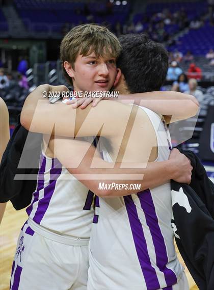 Thumbnail 3 in Graford @ Benjamin (UIL 1A Basketball State Semifinal Medal Ceremony) photogallery.