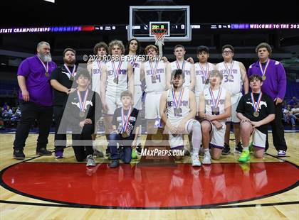 Thumbnail 1 in Graford @ Benjamin (UIL 1A Basketball State Semifinal Medal Ceremony) photogallery.
