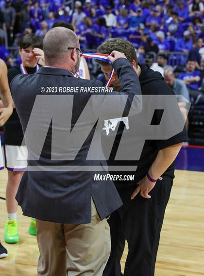 Thumbnail 3 in Graford @ Benjamin (UIL 1A Basketball State Semifinal Medal Ceremony) photogallery.