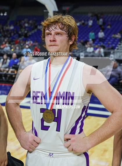 Thumbnail 3 in Graford @ Benjamin (UIL 1A Basketball State Semifinal Medal Ceremony) photogallery.