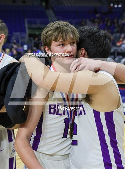 Thumbnail 2 in Graford @ Benjamin (UIL 1A Basketball State Semifinal Medal Ceremony) photogallery.