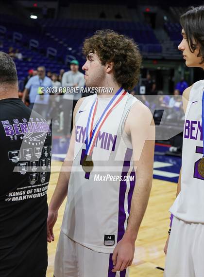 Thumbnail 2 in Graford @ Benjamin (UIL 1A Basketball State Semifinal Medal Ceremony) photogallery.