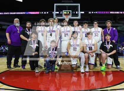 Thumbnail 3 in Graford @ Benjamin (UIL 1A Basketball State Semifinal Medal Ceremony) photogallery.