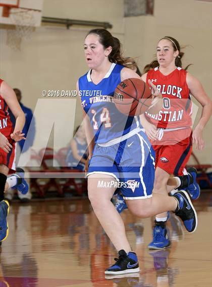 Thumbnail 1 in Turlock Christian vs. St. Vincent de Paul (Viking Classic) photogallery.