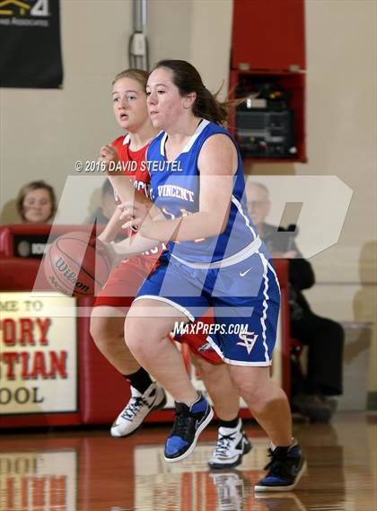 Thumbnail 1 in Turlock Christian vs. St. Vincent de Paul (Viking Classic) photogallery.
