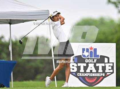 Thumbnail 2 in UIL 6A Golf State Finals (Round 1) photogallery.