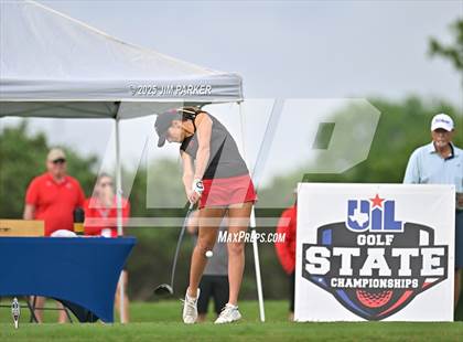 Thumbnail 2 in UIL 6A Golf State Finals (Round 1) photogallery.