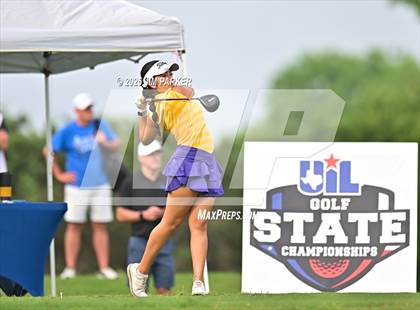 Thumbnail 1 in UIL 6A Golf State Finals (Round 1) photogallery.