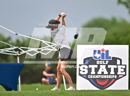 Thumbnail 1 in UIL 6A Golf State Finals (Round 1) photogallery.