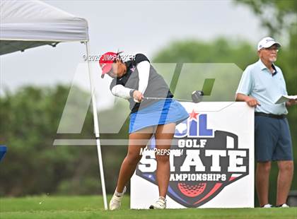 Thumbnail 2 in UIL 6A Golf State Finals (Round 1) photogallery.