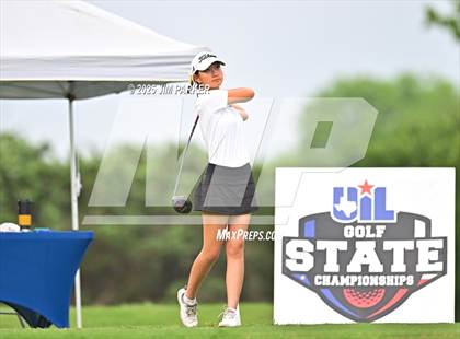 Thumbnail 1 in UIL 6A Golf State Finals (Round 1) photogallery.
