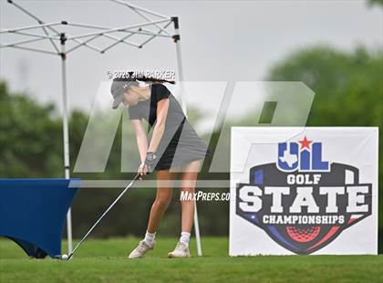 Thumbnail 1 in UIL 6A Golf State Finals (Round 1) photogallery.