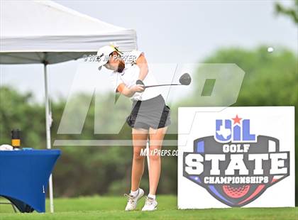Thumbnail 2 in UIL 6A Golf State Finals (Round 1) photogallery.