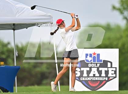 Thumbnail 2 in UIL 6A Golf State Finals (Round 1) photogallery.