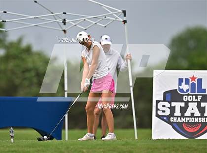 Thumbnail 2 in UIL 6A Golf State Finals (Round 1) photogallery.