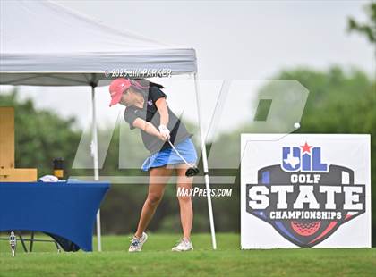 Thumbnail 1 in UIL 6A Golf State Finals (Round 1) photogallery.