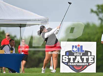 Thumbnail 1 in UIL 6A Golf State Finals (Round 1) photogallery.