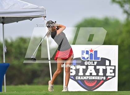 Thumbnail 1 in UIL 6A Golf State Finals (Round 1) photogallery.