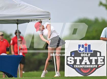 Thumbnail 2 in UIL 6A Golf State Finals (Round 1) photogallery.