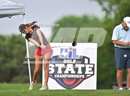 Thumbnail 2 in UIL 6A Golf State Finals (Round 1) photogallery.