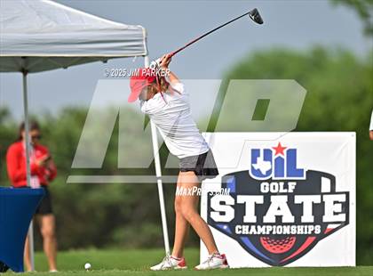 Thumbnail 2 in UIL 6A Golf State Finals (Round 1) photogallery.