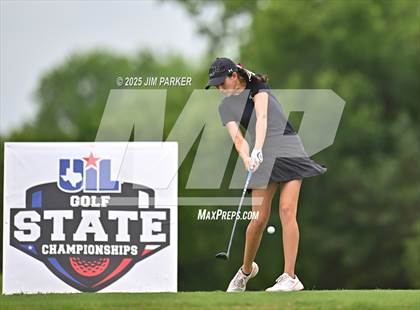 Thumbnail 2 in UIL 6A Golf State Finals (Round 1) photogallery.