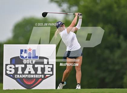 Thumbnail 2 in UIL 6A Golf State Finals (Round 1) photogallery.