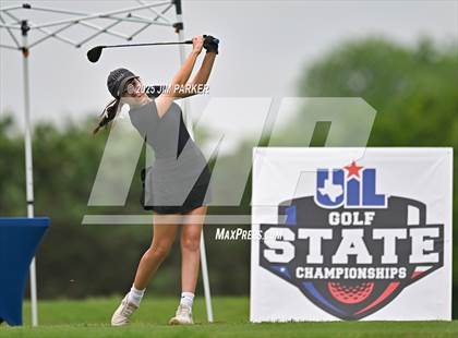 Thumbnail 2 in UIL 6A Golf State Finals (Round 1) photogallery.
