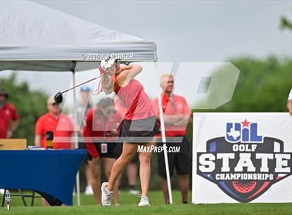 Thumbnail 3 in UIL 6A Golf State Finals (Round 1) photogallery.