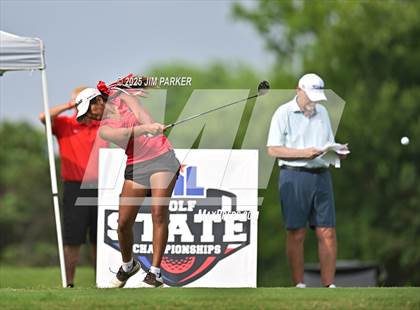 Thumbnail 2 in UIL 6A Golf State Finals (Round 1) photogallery.
