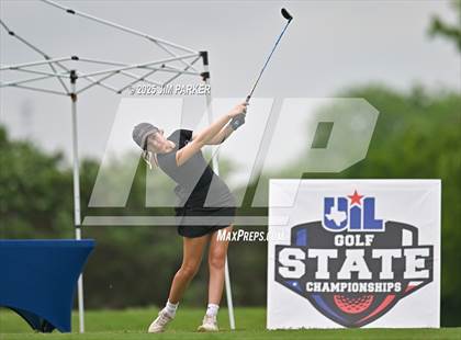 Thumbnail 1 in UIL 6A Golf State Finals (Round 1) photogallery.