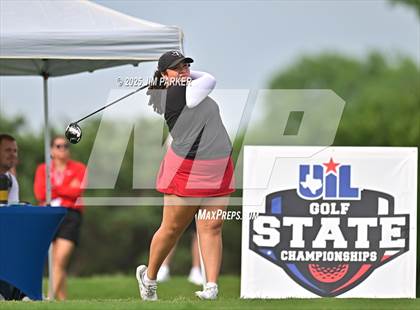 Thumbnail 2 in UIL 6A Golf State Finals (Round 1) photogallery.
