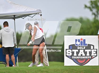 Thumbnail 2 in UIL 6A Golf State Finals (Round 1) photogallery.