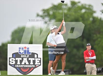 Thumbnail 2 in UIL 6A Golf State Finals (Round 1) photogallery.