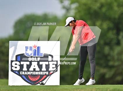 Thumbnail 1 in UIL 6A Golf State Finals (Round 1) photogallery.
