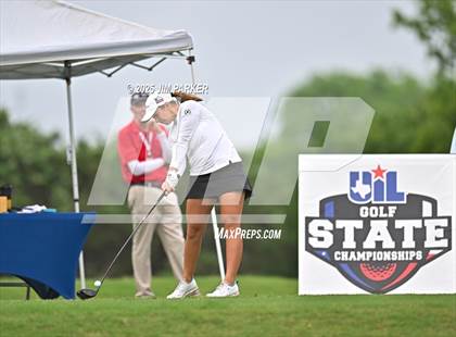 Thumbnail 2 in UIL 6A Golf State Finals (Round 1) photogallery.
