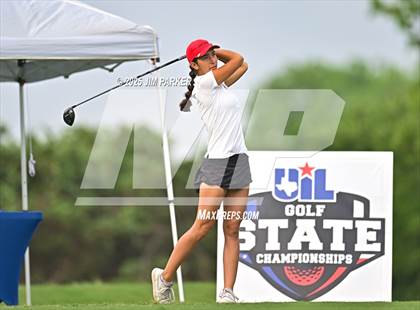 Thumbnail 3 in UIL 6A Golf State Finals (Round 1) photogallery.