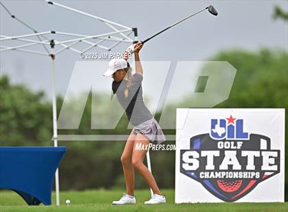 Thumbnail 2 in UIL 6A Golf State Finals (Round 1) photogallery.