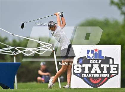 Thumbnail 2 in UIL 6A Golf State Finals (Round 1) photogallery.