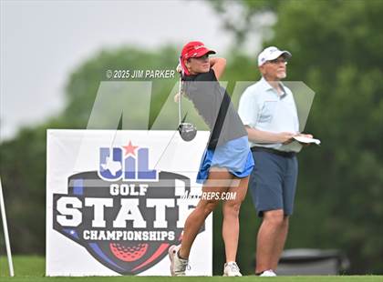 Thumbnail 1 in UIL 6A Golf State Finals (Round 1) photogallery.