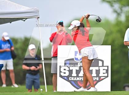 Thumbnail 2 in UIL 6A Golf State Finals (Round 1) photogallery.