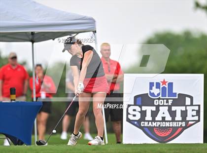 Thumbnail 2 in UIL 6A Golf State Finals (Round 1) photogallery.