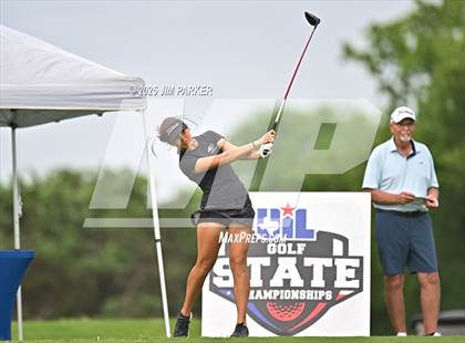 Thumbnail 2 in UIL 6A Golf State Finals (Round 1) photogallery.