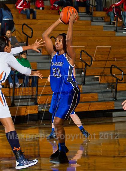 Thumbnail 2 in Cypress Creek vs. Madison (McDonald's Texas Invitational) photogallery.