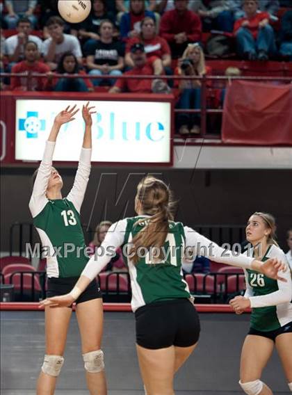 Thumbnail 3 in Cardinal Gibbons vs. North Iredell (NCHSAA 3A Final) photogallery.