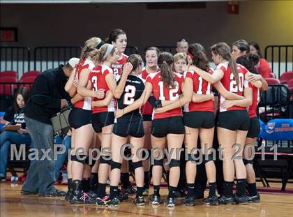 Thumbnail 2 in Cardinal Gibbons vs. North Iredell (NCHSAA 3A Final) photogallery.