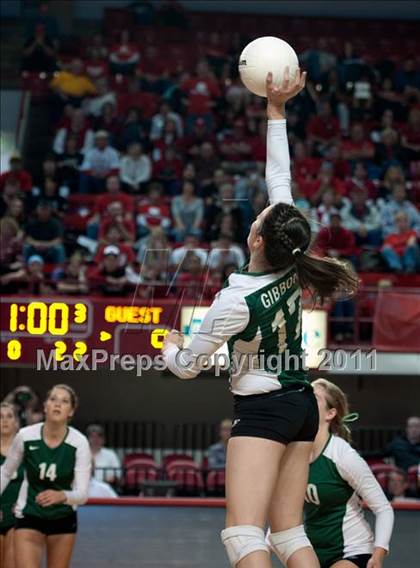 Thumbnail 3 in Cardinal Gibbons vs. North Iredell (NCHSAA 3A Final) photogallery.